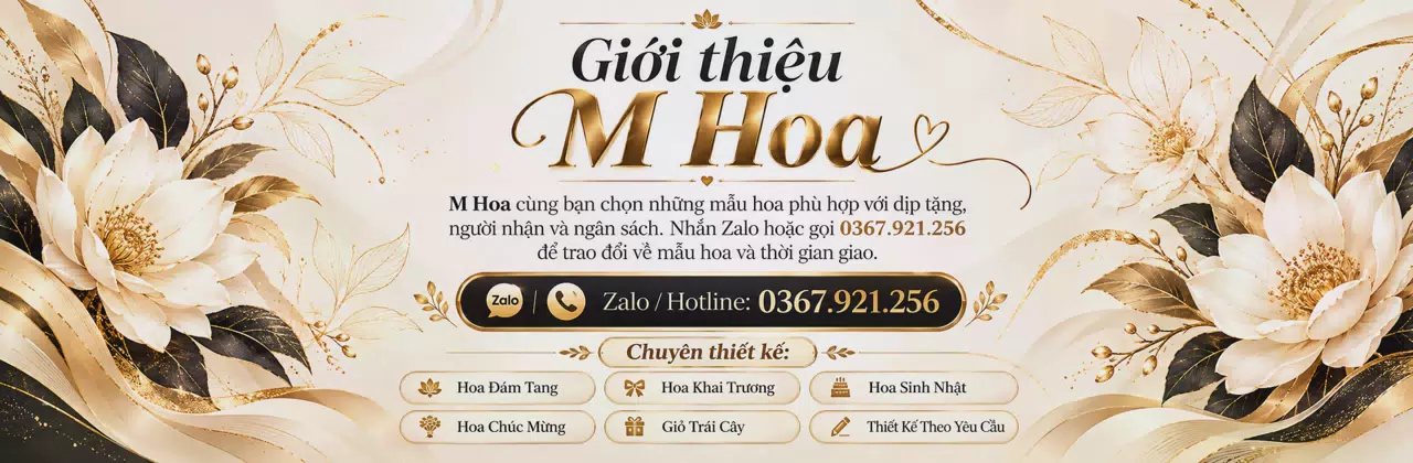 Ảnh bìa Shop hoa tươi Phường Hoà Hiệp Đắk Lắk - Gửi hoa đẹp, trao lời thương